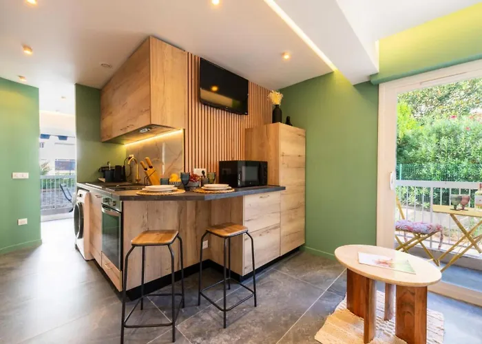 2p Au Calme, Proche Plages Et Centre - 2p Au Calme, Proche Plages Et Centre Mae-5693